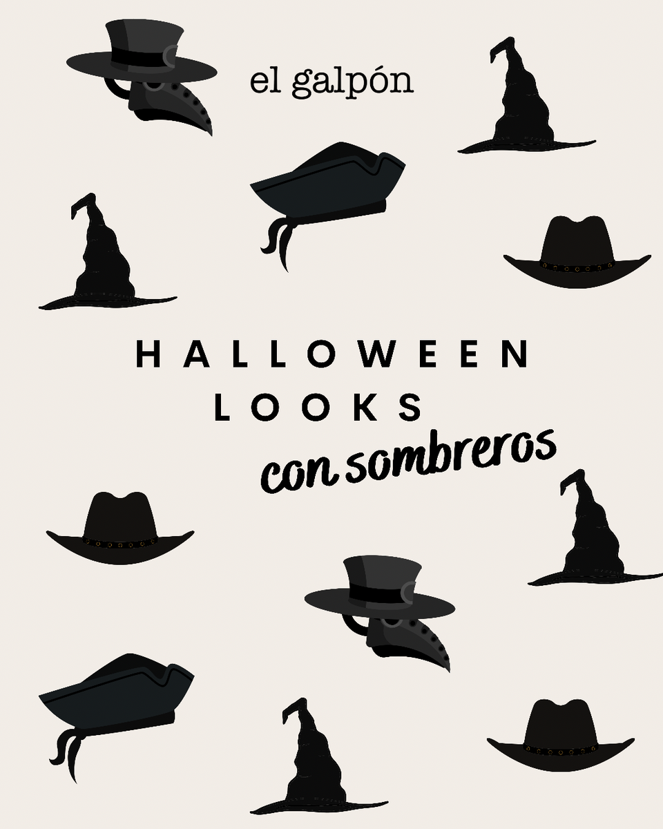 Disfraces de Halloween con Sombreros – El Galpon