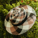 Sauvage Cuadros Cafe, Natural & Black Genuine Panama Hat