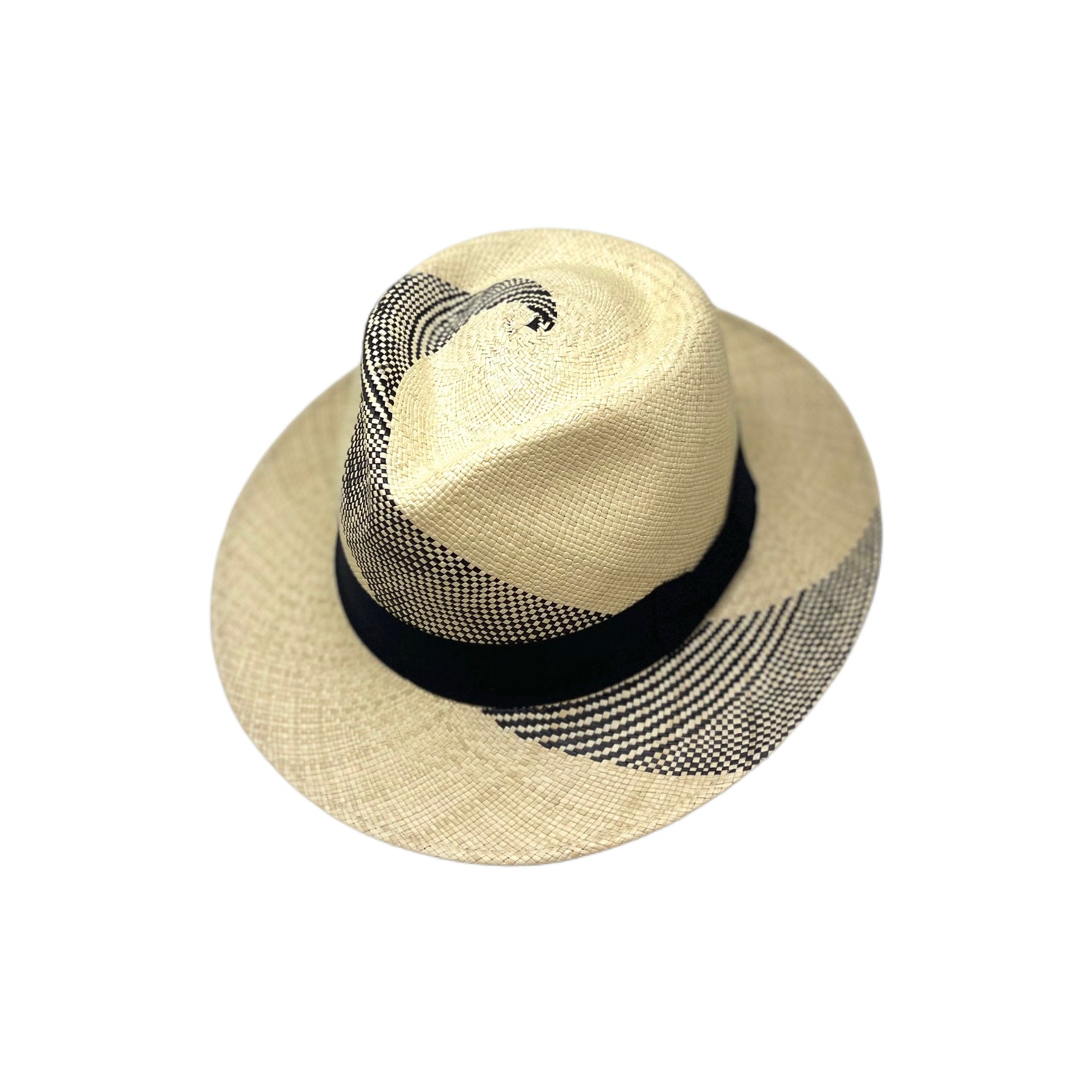 Tradicional Surf Black Genuine Panama Hat