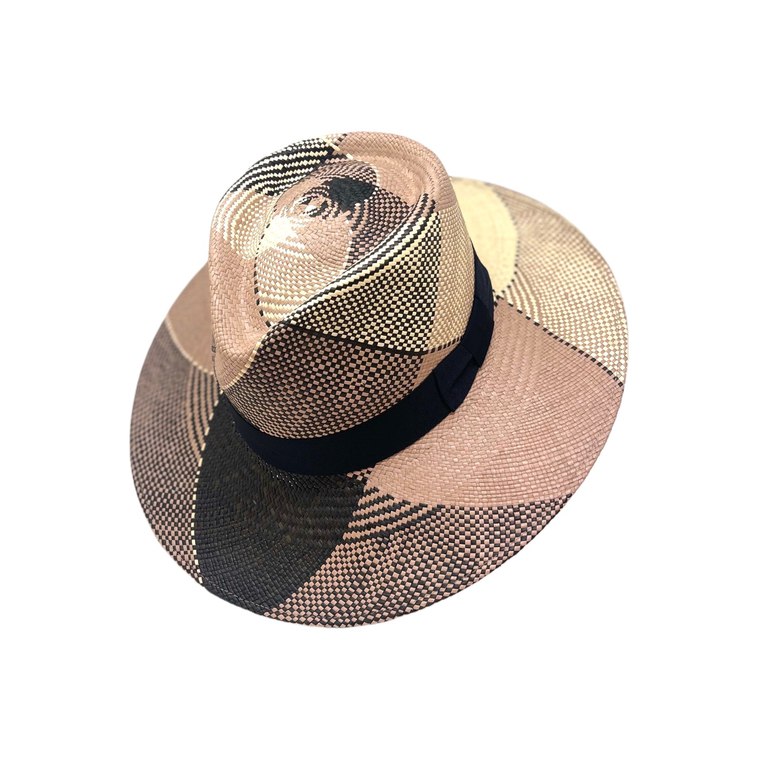 Sauvage Petalos ROSE Genuine Panama Hat