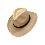 Cowboy Putty Suede Braid Genuine Panama Hat
