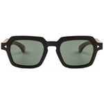 The Modern Rectangle Ebony Wood Sunglasses