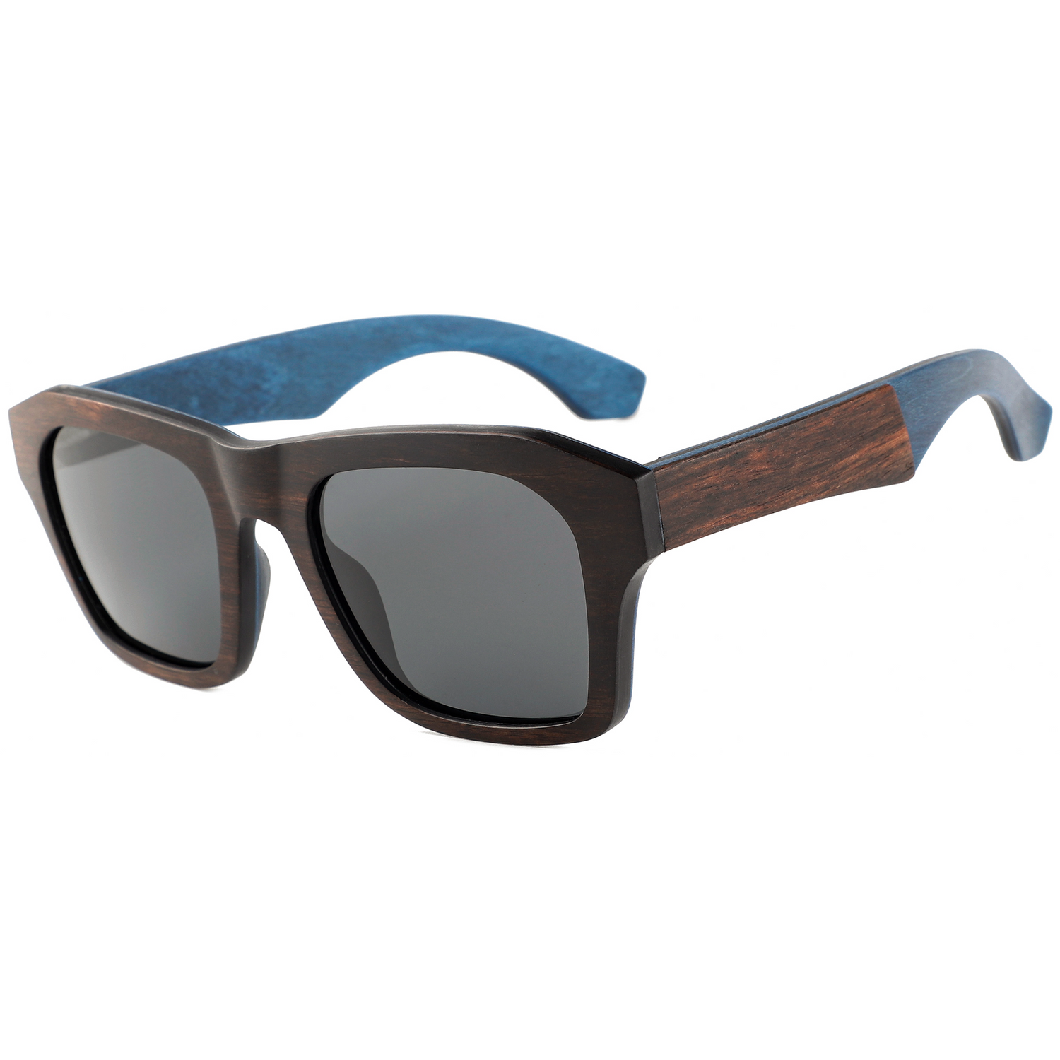 The Oversized Ebony & Maple Wood Sunglasses