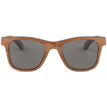 The Wayfarer Detail Flag Walnut Wood Sunglasses