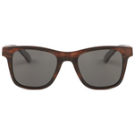 The Wayfarer Detail Flag Ebony Wood Sunglasses