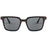 The Square Large Ebony Wood RX Sunglasses
