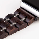 The Smartwatch Wood Band with Stainless Steel