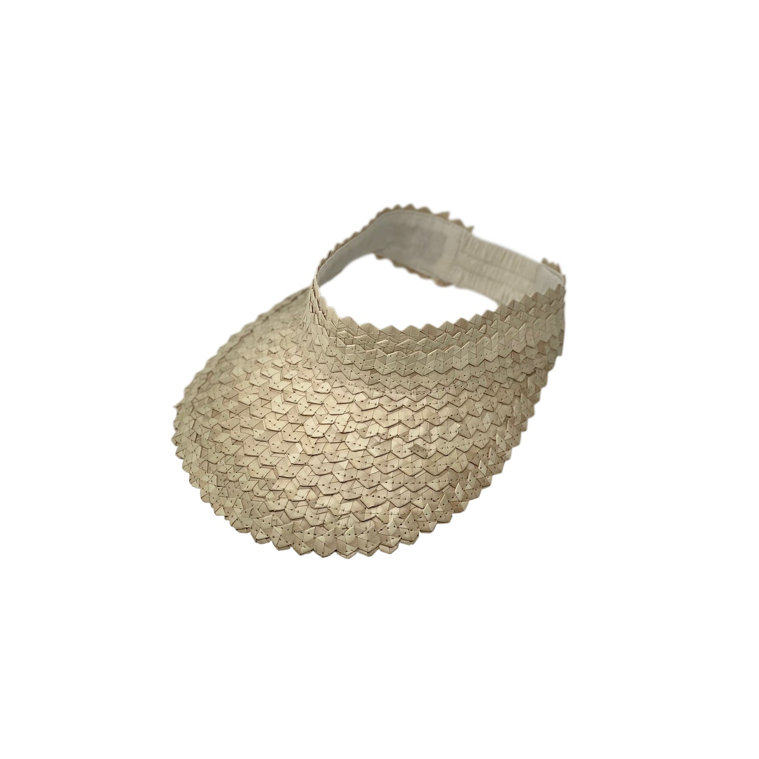 Bali Straw Natural Visor