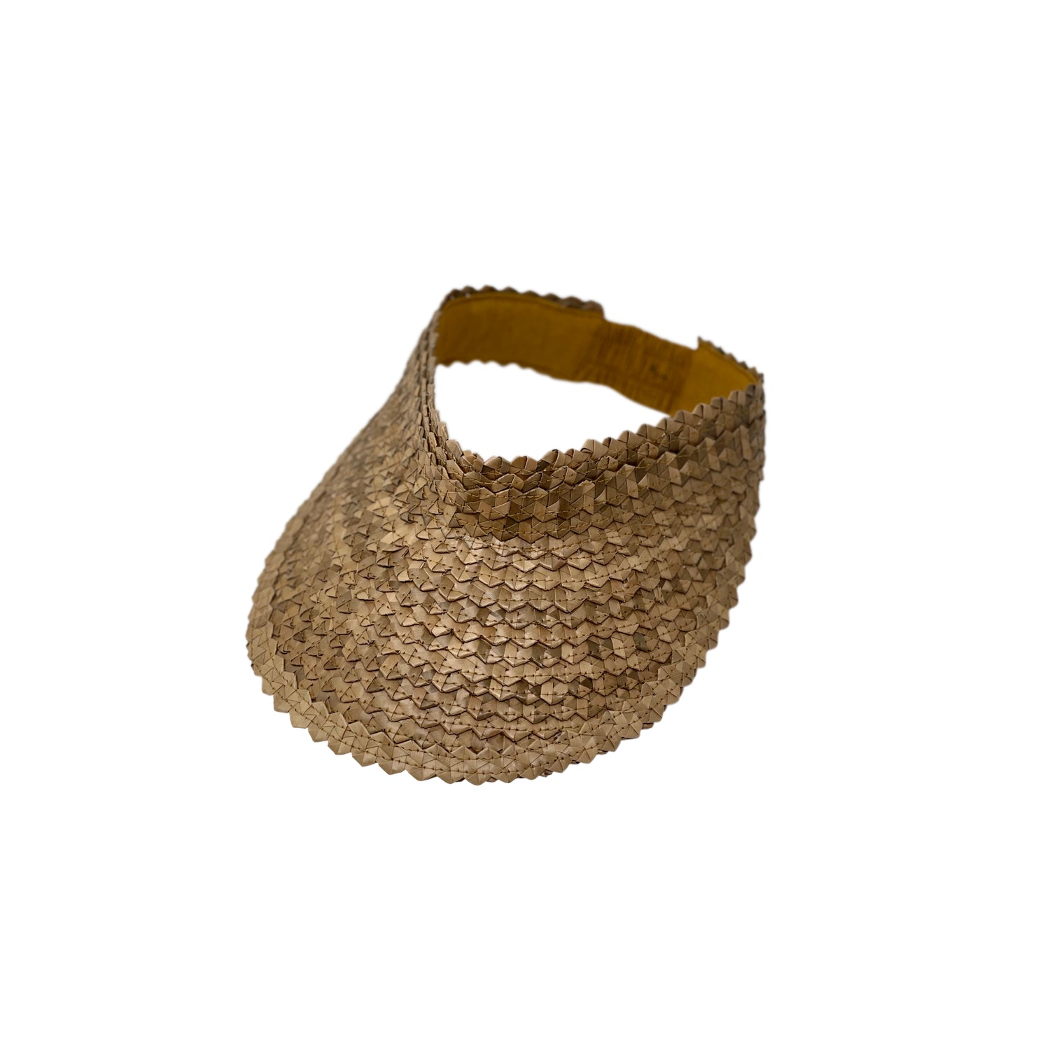Bali Straw Coffee Visor