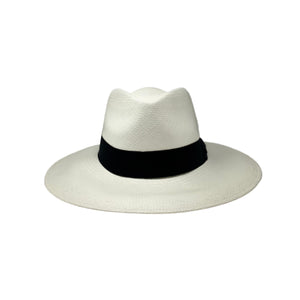 Sauvage Classic Bleached White Genuine Panama Hat