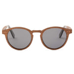 The Round Walnut Wood RX Sunglasses
