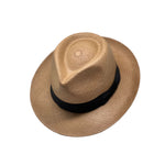 Tradicional Cafe Black Ribbon Genuine Panama Hat