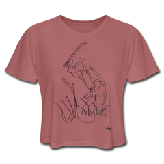 Zafra y Machete - Women's Cropped Puerto Rican T-Shirt