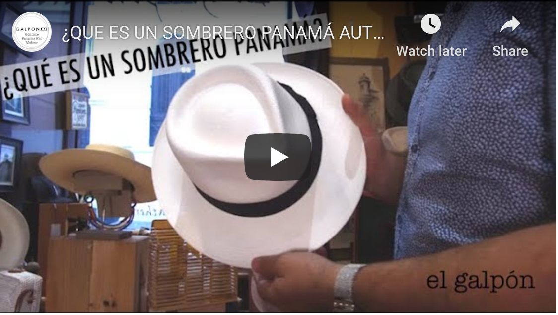 ¿Qué es un Sombrero Panama? | What is a Panama Hat?