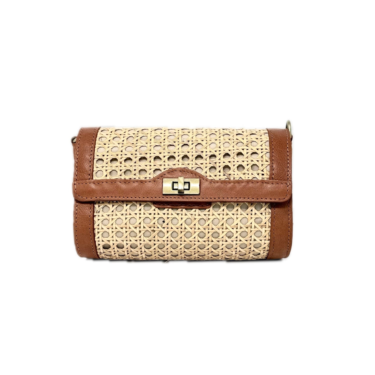 Small Classic Cane Webbing Crossbody Bali Purse