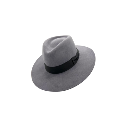 Aussie de Invierno Light Grey Wool Winter Hat