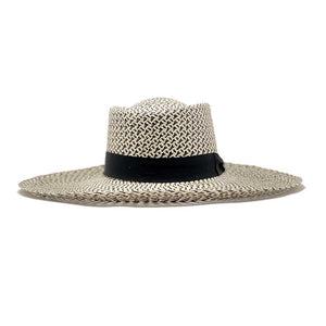 Summer Lunga Herringbone Genuine Panama Hat
