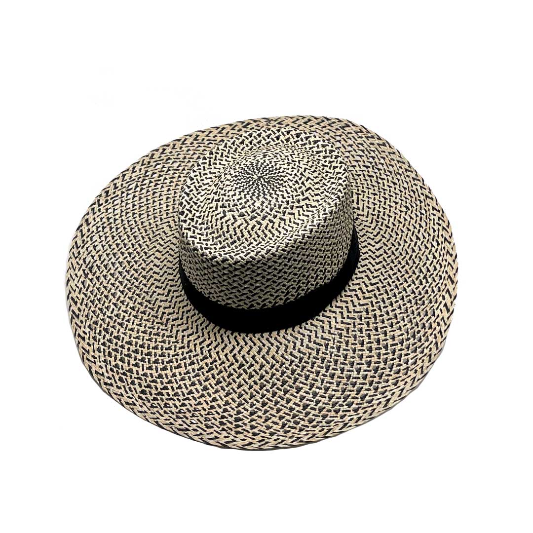 Summer Lunga Herringbone Genuine Panama Hat