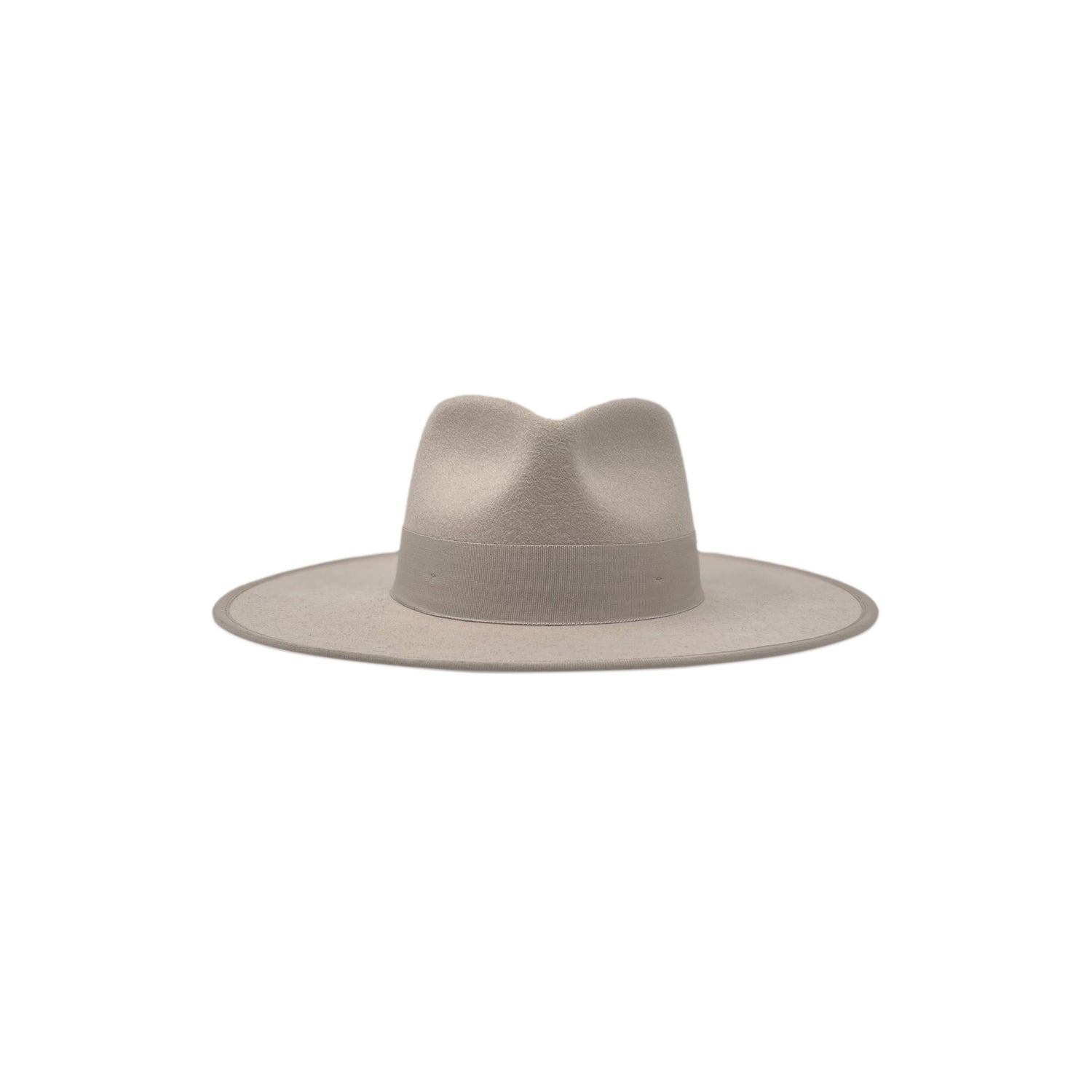 Tradicional Flat Brim Nude Winter Wide Brim Hat