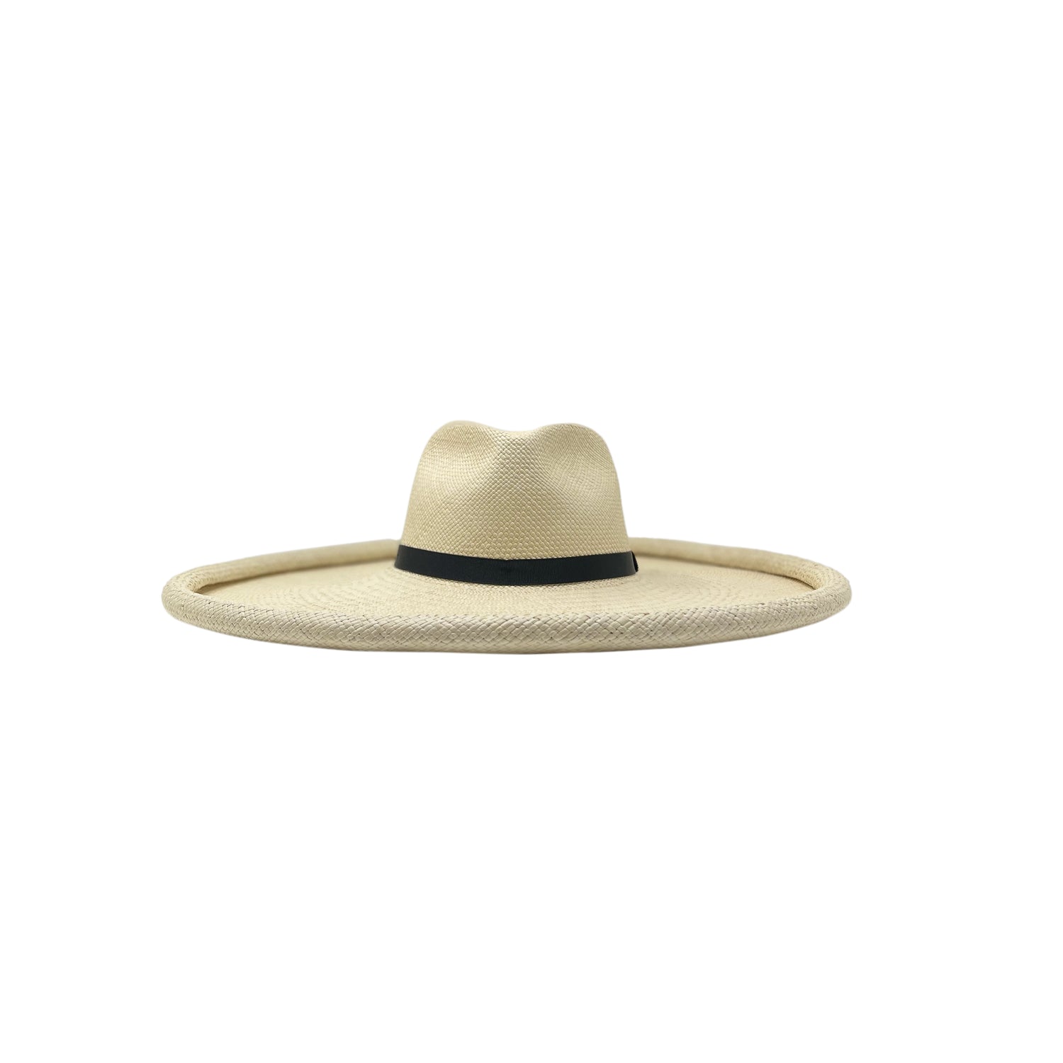 Tradicional Lunga Rolled Brim Natural Genuine Panama Hat