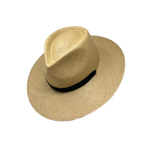 Sauvage Putty Tie Up Genuine Panama Hat