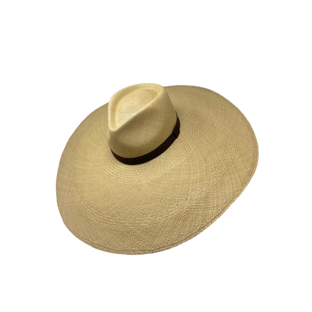 Summer Lunga Putty 17 cms Genuine Panama Hat