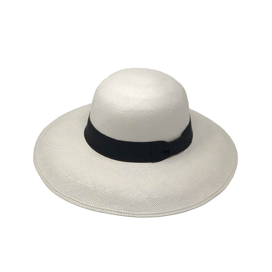 Pamela Alon White  Genuine Panama Hat