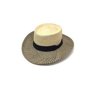 Plantacion Paso Fino Ventilé Noir Genuine Panama Hat