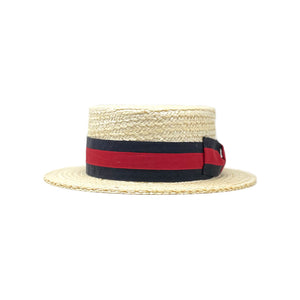 Pra Pra Bleached Boater Hat