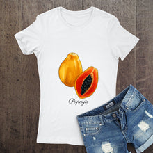 Papaya Women's Relaxed Fit T-Shirt - White