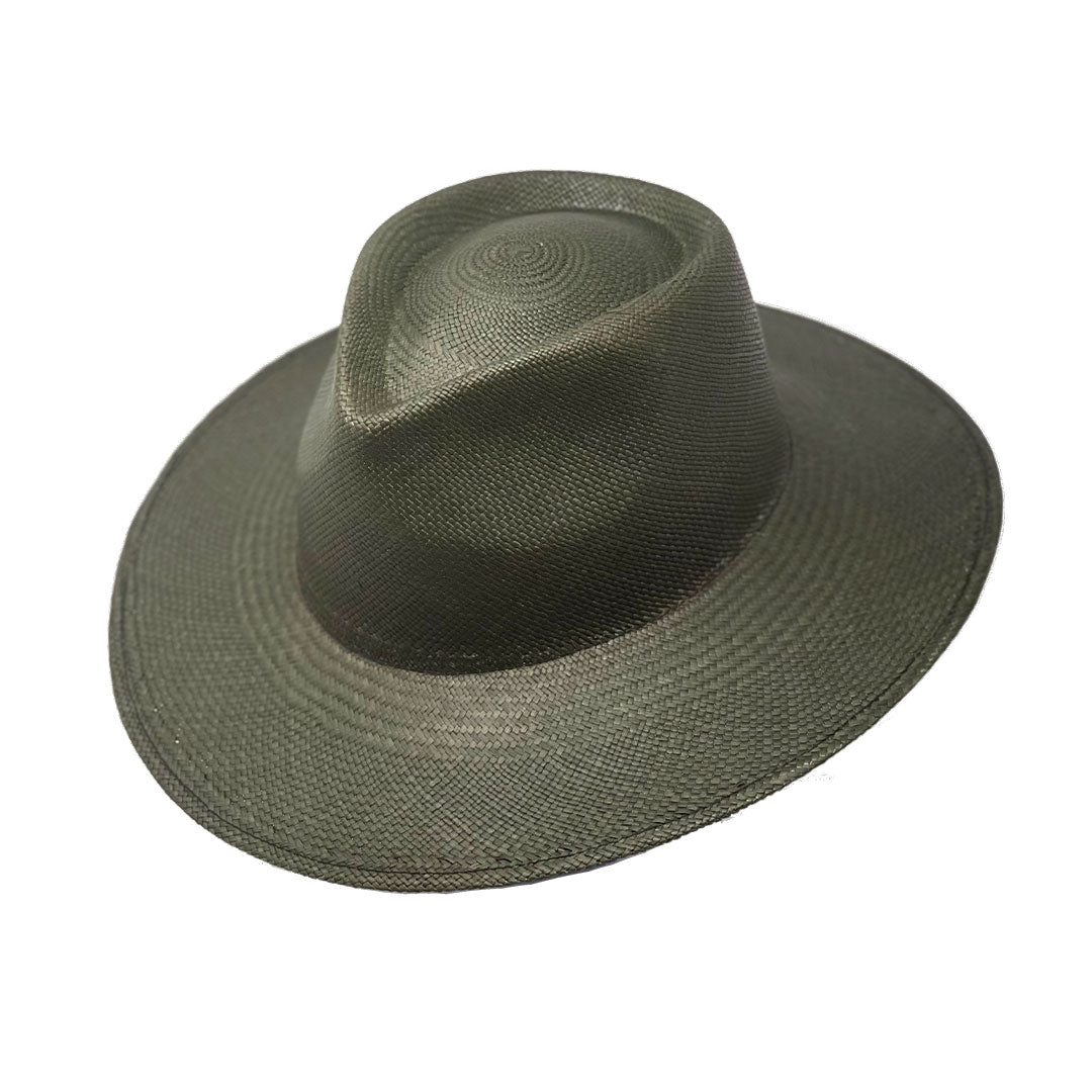 Sauvage Emerald Genuine Panama Hat