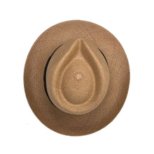 Tradicional Cafe Black Ribbon Genuine Panama Hat