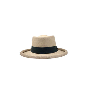 Plantacion Paso Fino Creme Genuine Panama Hat - Rolled Brim