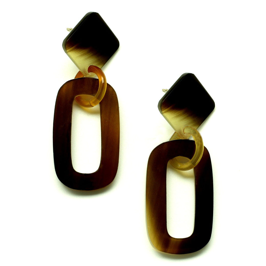 Dark Horn Small Post Earrings | Pantallas de Cuerno
