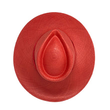 Sauvage Rouge Genuine Panama Hat