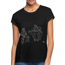 Conga y Baile Pa' Ti' - Women's Relaxed Fit Puerto Rican TShirt Black