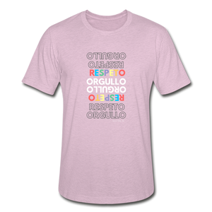 Orgullo Respeto Slim Fit T-Shirt - heather prism lilac