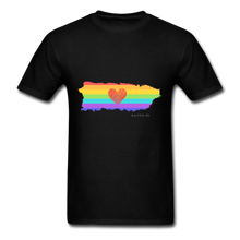 Love is Amor PR Map Classic Fit T-Shirt - black