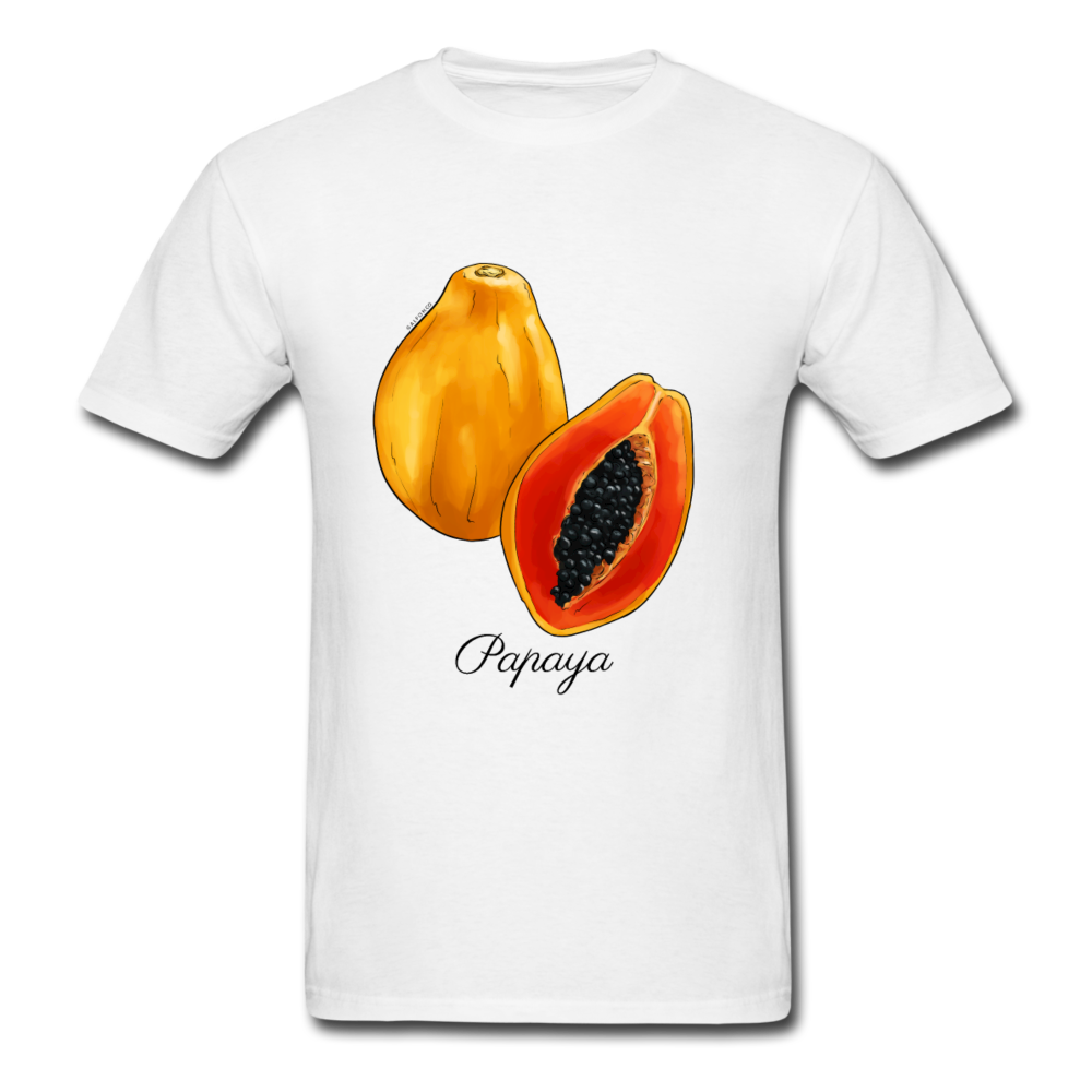 Papaya Men's T-Shirt - white