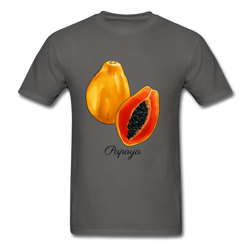 Papaya Men's T-Shirt - charcoal