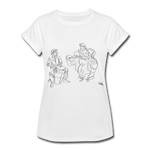 Conga y Baile Pa' Ti' - Women's Relaxed Fit Puerto Rico TShirt White - white