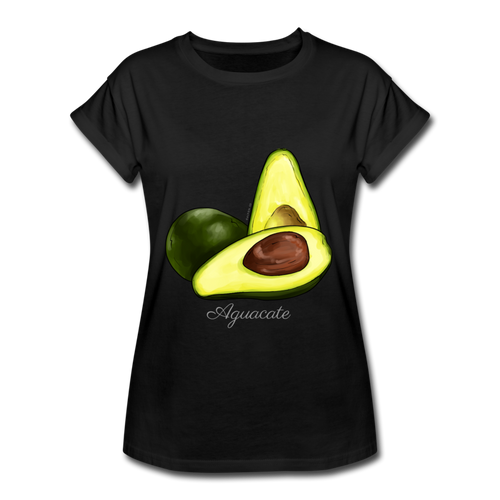 Aguacate Women's Relaxed Fit T-Shirt - Black - black