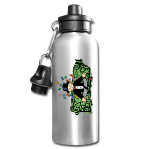 Umh Puerto Rico Water Bottle - silver