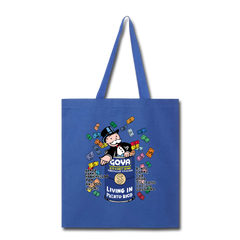 Living in Puerto Rico Tote Bag - royal blue