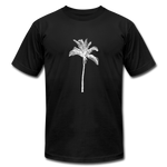 PALM Stretched White Unisex Jersey T-Shirt - black