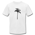 PALM Stretched Unisex Jersey T-Shirt - white