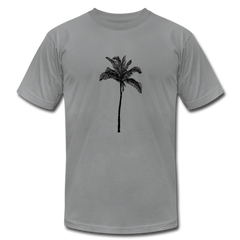 PALM Stretched Unisex Jersey T-Shirt - slate