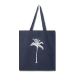 Palms Tote Bag - navy