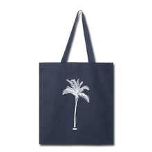 Palms Tote Bag - navy