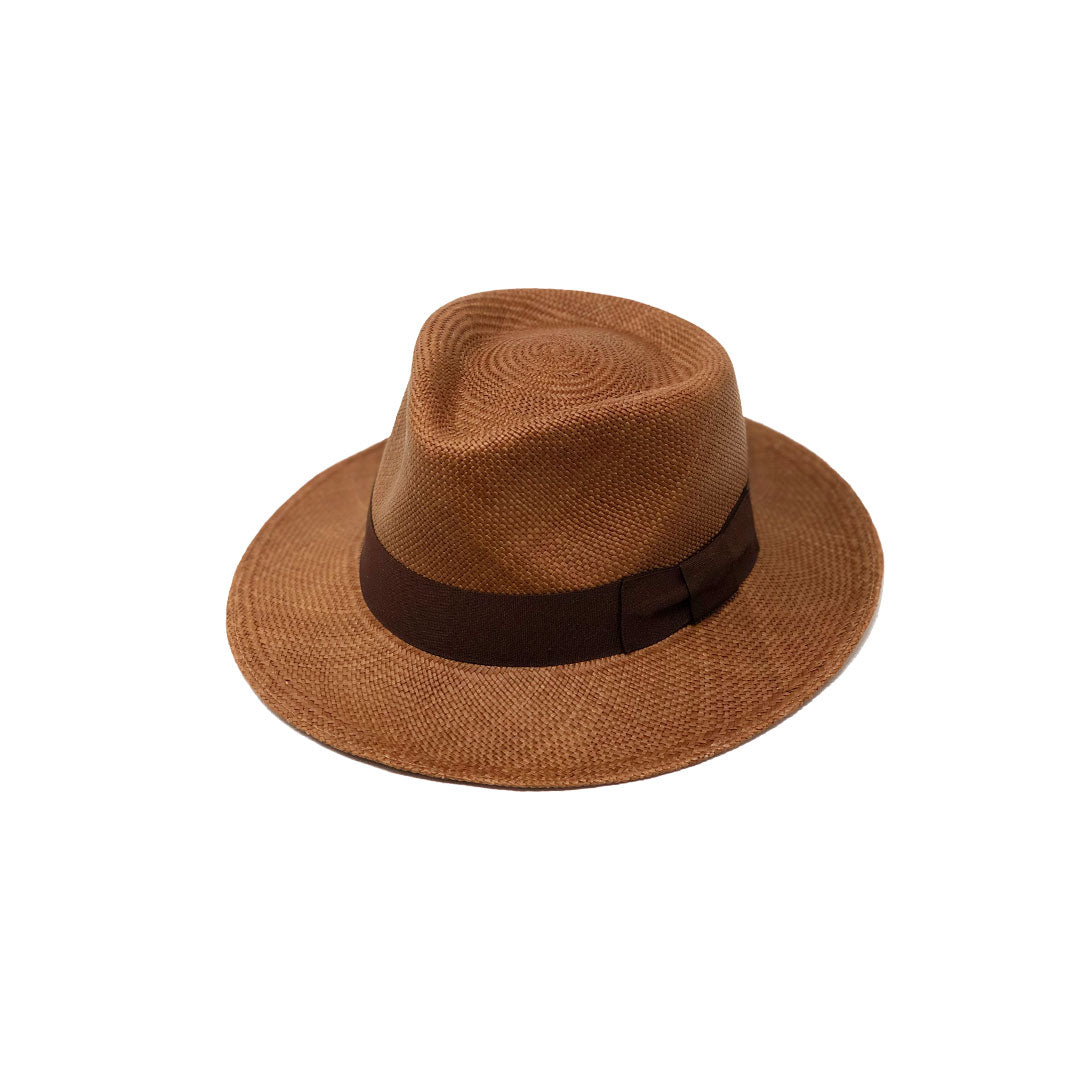 Tradicional Chocolate Genuine Panama Hat